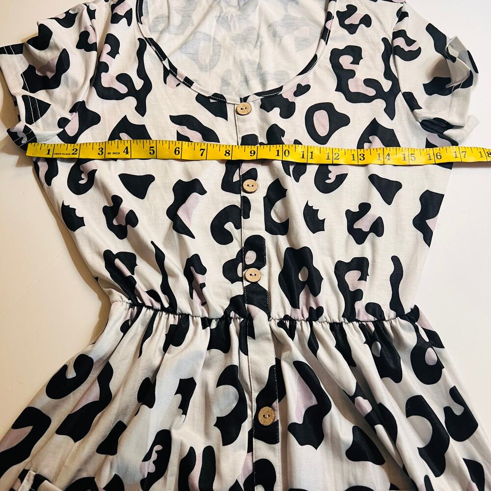 Ouges Animal Print Dress Size Small NWT NWT - image 6